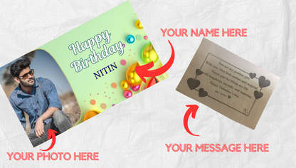HBD#005 PERSONALIZED CHOCOLATES GIFT BOX FOR BIRTHDAY
