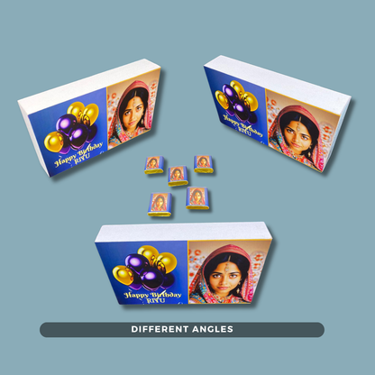 HBD#001 PERSONALIZED CHOCOLATES GIFT BOX ON BIRTHDAY