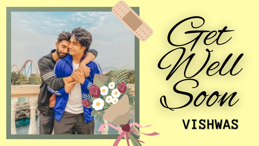 GWS#001 PERSONALIZED CHOCOLATES GIFT BOX FOR GET WELL SOON