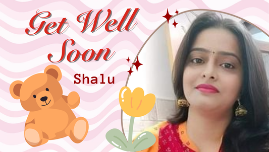 GWS#002 PERSONALIZED CHOCOLATES GIFT BOX FOR GET WELL SOON