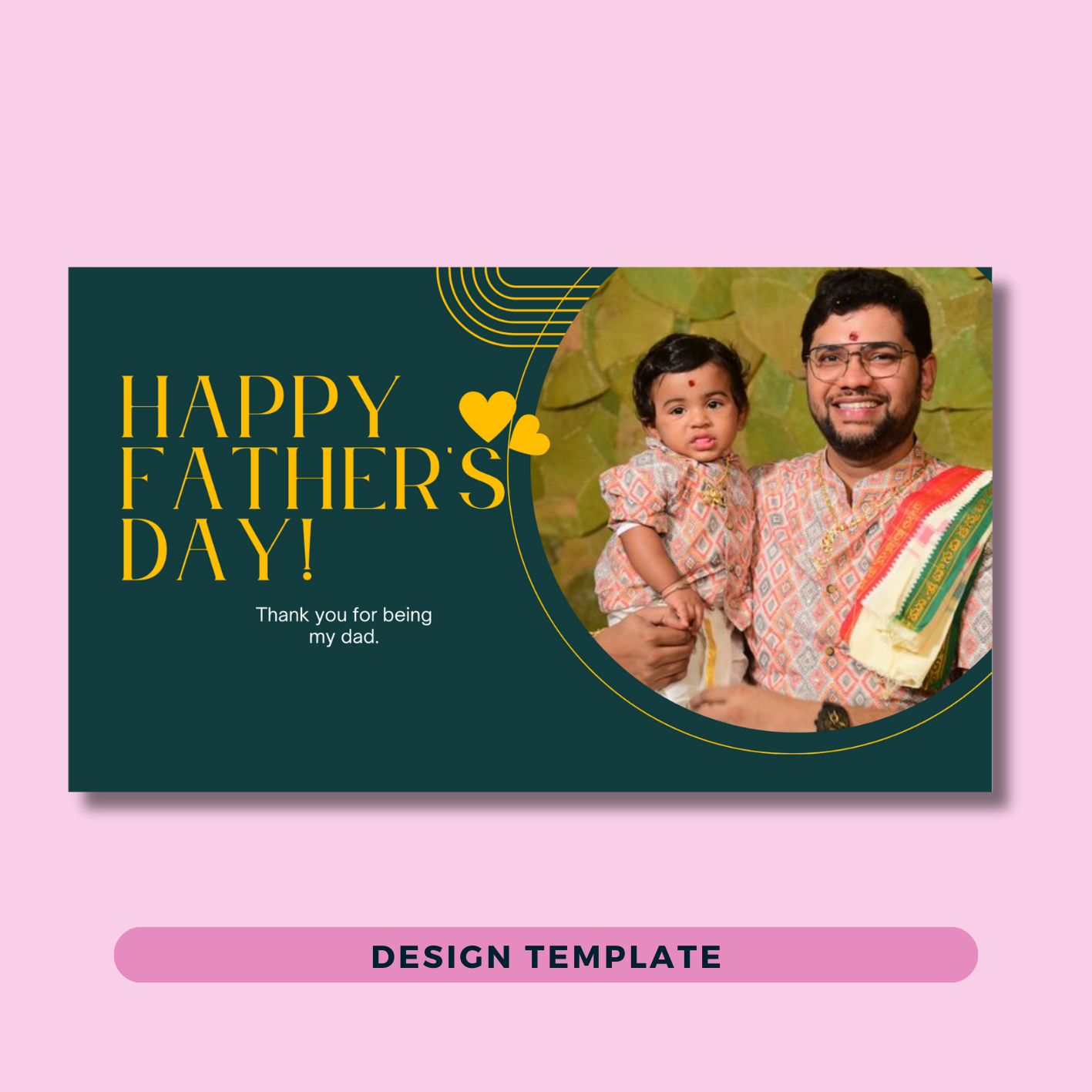 FSD#002 PERSONALIZED CHOCOLATES GIFT BOX ON FATHER'S DAY